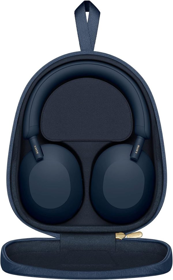 Sony WH-1000XM5 The Best Wireless Noise Canceling Headphones with Auto Noise Canceling Optimizer Crystal Clear Hands-Free Calling and Alexa Voice Control - Midnight Blue - Image 8