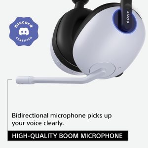 Sony INZONE WH-G900N Wireless Noise Canceling Gaming Headset Over-ear Headphones with 360 Spatial Sound - Black - Image 4