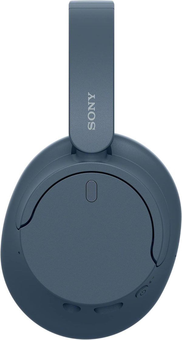 Sony WH-CH720N Noise Canceling Wireless Headphones Bluetooth Over The Ear Headset with Microphone and Alexa Built-in - Blue - Image 2
