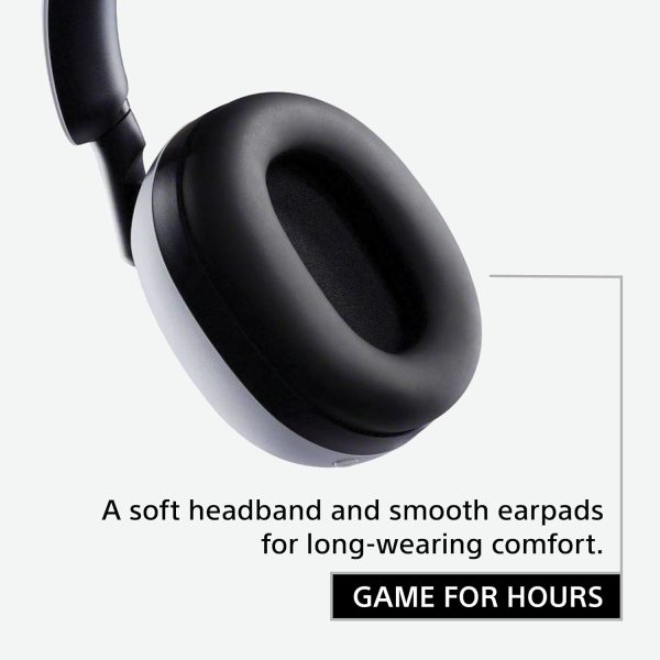 Sony INZONE WH-G900N Wireless Noise Canceling Gaming Headset Over-ear Headphones with 360 Spatial Sound - White - Image 5