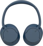 Sony WH-CH720N Noise Canceling Wireless Headphones Bluetooth Over The Ear Headset with Microphone and Alexa Built-in - Blue - Image 3