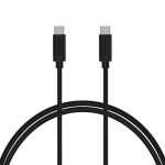 CHOETECH USB C Cable, 3A USB-C To USB-C Cable 6.6ft 2M – CC0003 - Black - GC