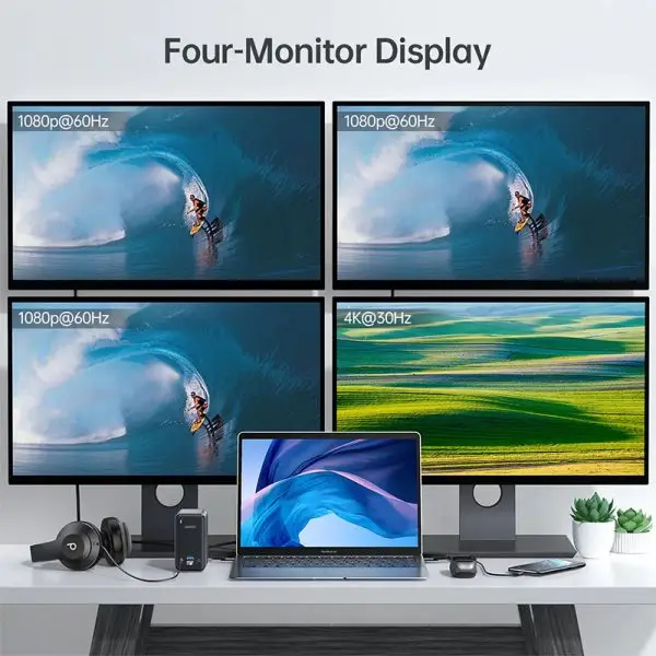 Buy Choetech Multifunction USB Docking Station in Pakista8