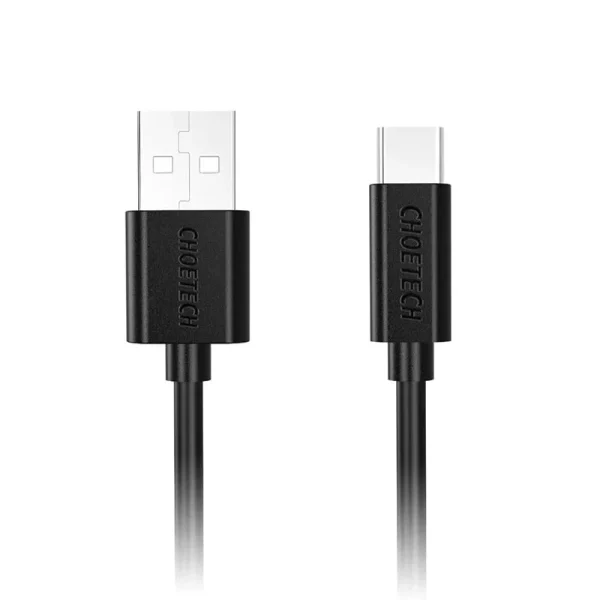 Buy-Choetech-USB-Type-C-Cable-AC0004-in-Pakistan-at-1 Choetech USB A To Type C Cable 2.0 Fast Charging & Data Sync Cable 10ft 3M – AC0004 - Black - GC - Image 1