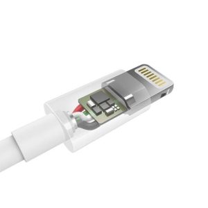 Choetech USB to Lightning Cable Apple Mfi Certified 1.2m/4ft – (IP0026) - White - GC - Image 2