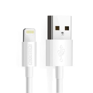 Choetech USB to Lightning Cable Apple Mfi Certified 1.2m/4ft – (IP0026) - White - GC