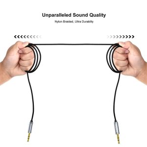 Choetech 3.5mm Male To Male Audio Gold Plated Aux Cable – AUX002 – Black - GC - Image 5
