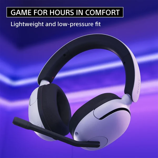 Sony INZONE WH-G500 Wireless Gaming Headset 360 Spatial Sound Works with PC PS5 28 Hour Battery 2.4Ghz Wireless and 3.5mm Audio Jack - Black - Image 8