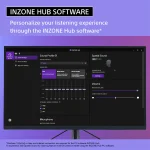 Sony INZONE WH-G500 Wireless Gaming Headset 360 Spatial Sound Works with PC PS5 28 Hour Battery 2.4Ghz Wireless and 3.5mm Audio Jack - White - Image 4