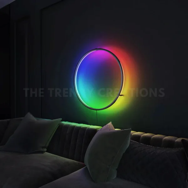 Trendy Creations Multicolour Ring Wall Lamp - Image 5