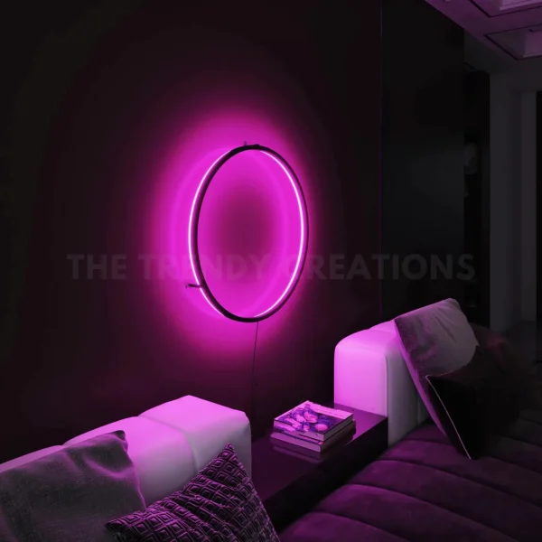 Trendy Creations Multicolour Ring Wall Lamp - Image 6