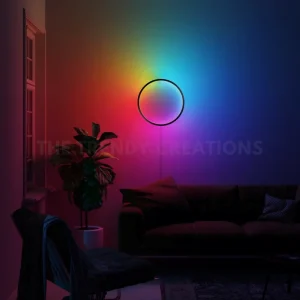 Trendy Creations Multicolour Ring Wall Lamp - Image 12