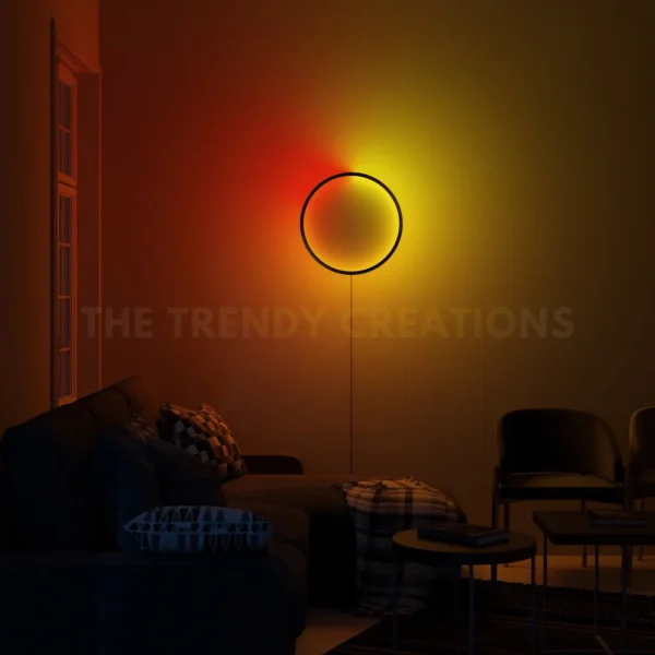 Trendy Creations Multicolour Ring Wall Lamp - Image 11