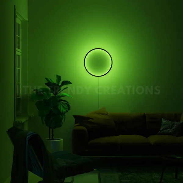 Trendy Creations Multicolour Ring Wall Lamp - Image 8