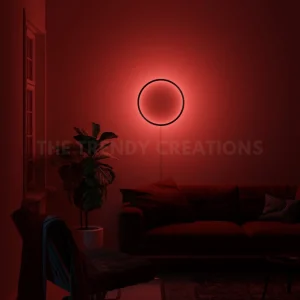 Trendy Creations Multicolour Ring Wall Lamp - Image 9