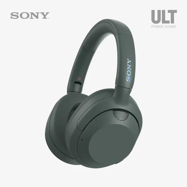 Sony-Headphone-ULT-WH-900-Green-Pc-Store-Price-In-Pakistan-Img1-min Sony WH-ULT900N Over- Head Bluetooth Noise Cancelling Headphones - Dark Olive Green - Image 1