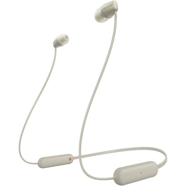 sony-wi-c100-wireless-earphones-taupe-price-in-pakistan-2-19643-0-220524112855624 Sony WI-C100 Wireless in-ear Bluetooth Headphones with built-in microphone - Beige - Image 1