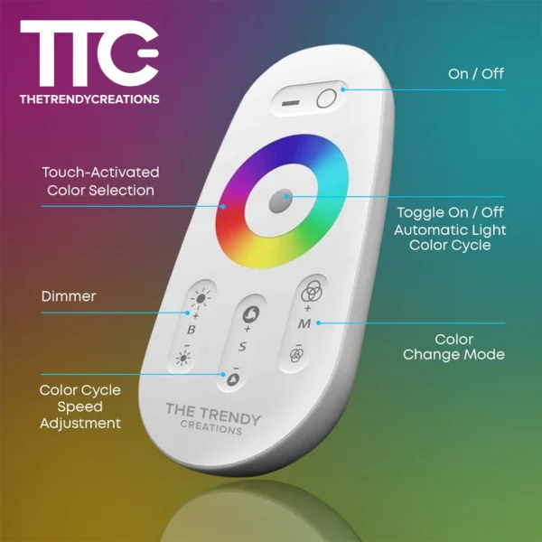 Trendy Creations Multicolour Cube Wall Lamp - Image 2