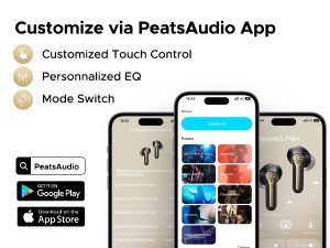 SoundPEATS Capsule 3 Pro+ Hybrid ANC LDAC Earbuds with Bluetooth 5.3 & Upto 43 Hours Playtime - Black - BB - Image 2