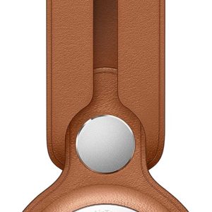 Apple Airtag Leather Loop - Saddle Brown - MX4A2ZMA