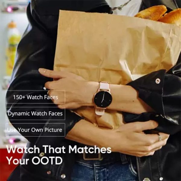 DIZO Watch R AMOLED with 45mm Dial Size - Golden Pink - GC - Image 7