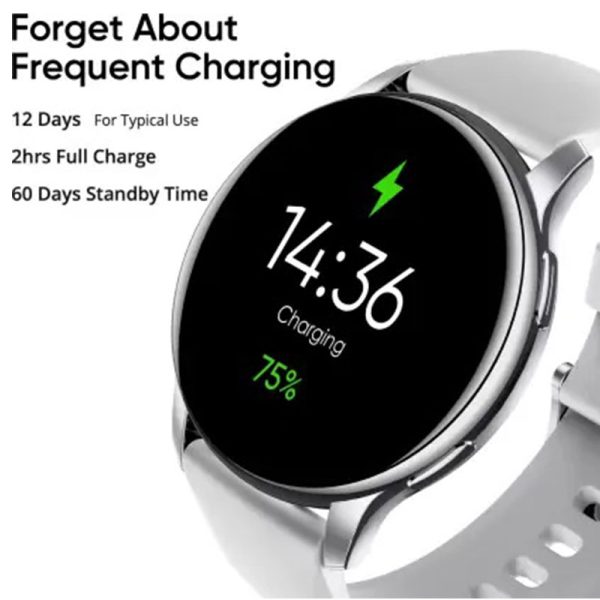 DIZO Watch R AMOLED with 45mm Dial Size - Silver Grey - GC - Image 12