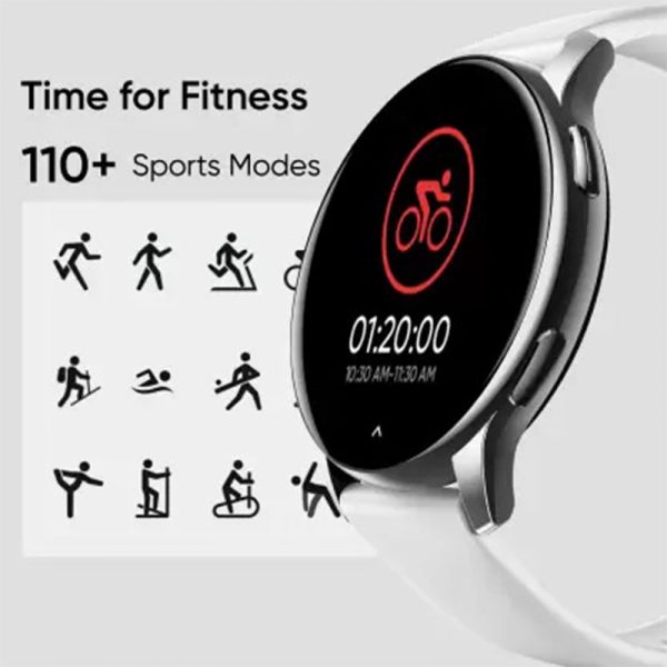 DIZO Watch R AMOLED with 45mm Dial Size - Silver Grey - GC - Image 9