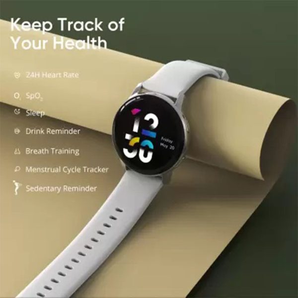 DIZO Watch R AMOLED with 45mm Dial Size - Silver Grey - GC - Image 11