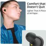 Dizo GoPods D by realme TechLife with ENC Noise Cancellation True Wireless Bluetooth Headset - Black - GC - Image 5