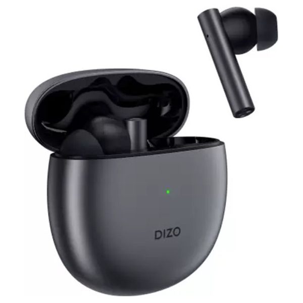 Dizo GoPods with Active Noise Cancellation by Realme TechLife - Smoky Grey - GC - Image 1