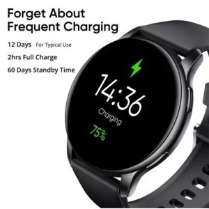 DIZO Watch R AMOLED with 45mm Dial Size - Classic Black - GC - Image 8
