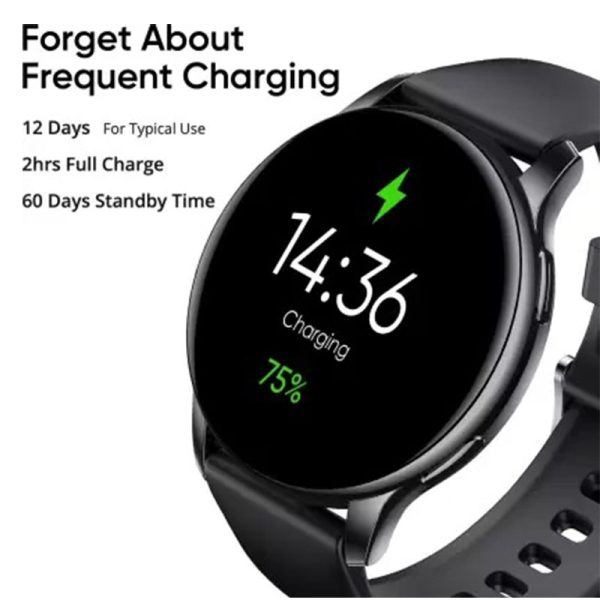 DIZO Watch R AMOLED with 45mm Dial Size - Classic Black - GC - Image 8