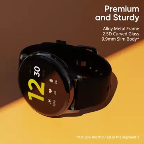 DIZO Watch R AMOLED with 45mm Dial Size - Classic Black - GC - Image 5