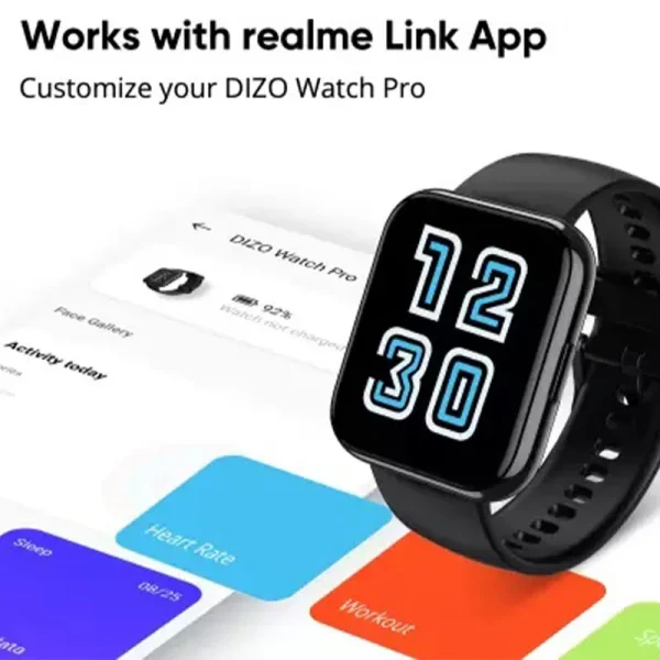 Buy-Original-DIZO-Watch-Pro-Smart-Watch-in-Pakistan-h-6 DIZO Watch Pro by Realme TechLife - Black - GC - Image 11