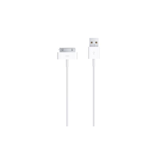 MA591 Apple 30Pin to USB Cable - White - MA591GC - Image 1
