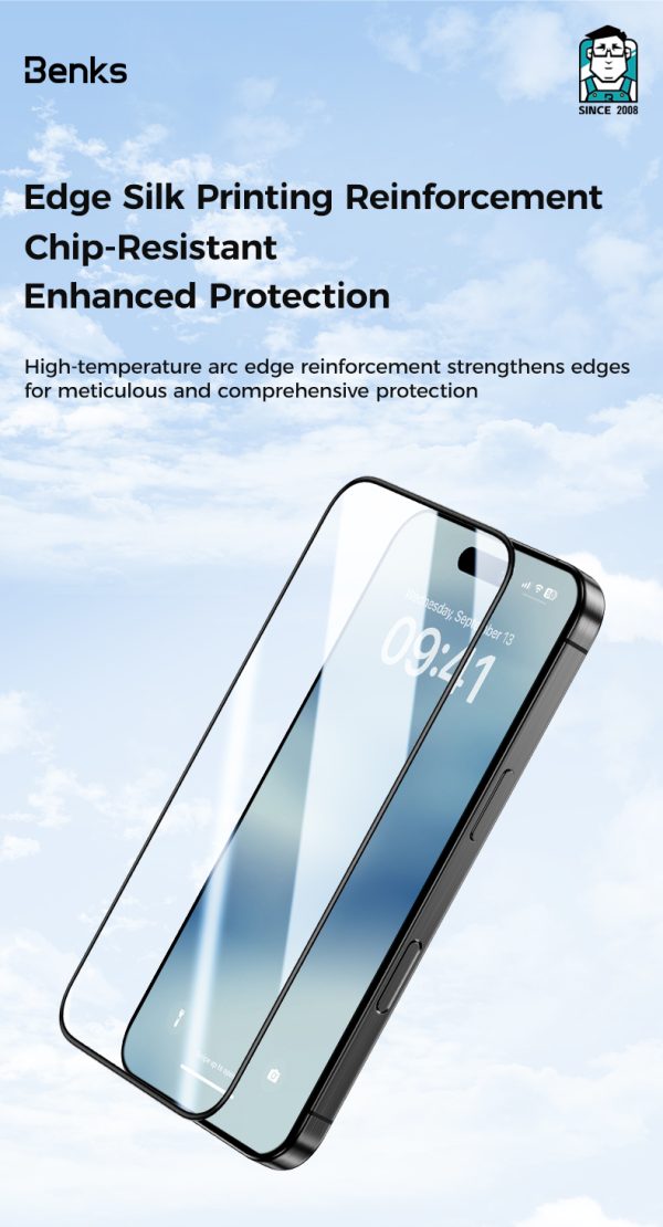 1 (2) iPhone 16 Pro Max Benks Ultra Shield HD Screen Protector - 6948005980641 - A - Image 10
