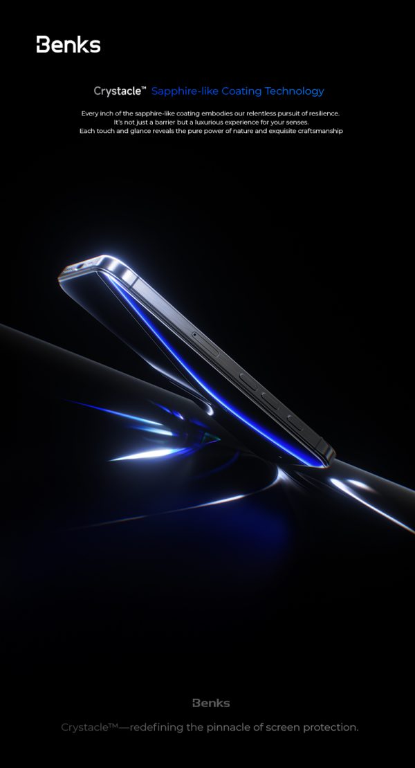 iPhone 16 Pro Benks GlassWarrior Privacy Screen Protector - 6948005904456 - Image 9