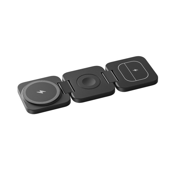 Benks W13 3 in 1 Foldable Charger Stand - Black - 6948005996710 - Image 4