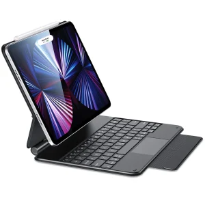 ESR Rebound Magnetic Keyboard Case iPad Pro 11 and Air 5/4 US Layout - Black - BIS - Image 8