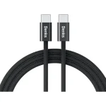 Benks D47 C To C 100W Charging Data Cable 1M - Black- 6948005999797