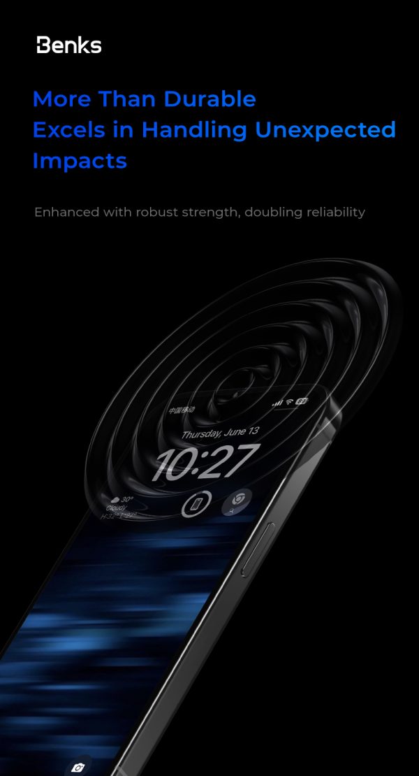 iPhone 16 Pro Benks GlassWarrior Privacy Screen Protector - 6948005904456 - Image 6