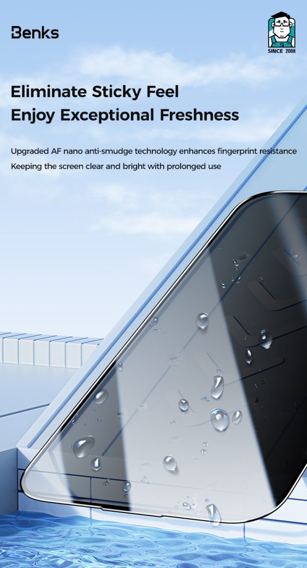 6 (2) iPhone 16 Pro Max Benks Ultra Shield HD Screen Protector - 6948005980641 - A - Image 6