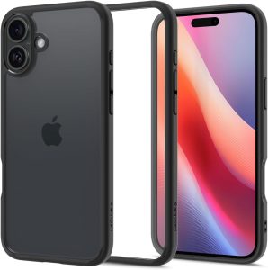 iPhone 16 ultra hybrid best price matte black spigen in pakistan