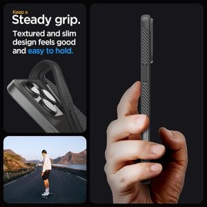 Apple iPhone 16 Pro Max Liquid Air Case by Spigen - ACS07988 - Matte Black - Image 5