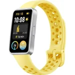 HUAWEI Band 9 Bluetooth iOS & Android Up to 14 Days Battery Life Comfortable Wear TruSleep 4.0 Scientific Sleep Tracking 100 Training Modes smartband Starry Fluoroelastomer Strap - Yellow - OP