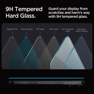 Apple iPhone 16 Pro Max GLAS.tR EZ Fit Sensor Protected - AGL07907 - Clear - 2 Pack - Image 5