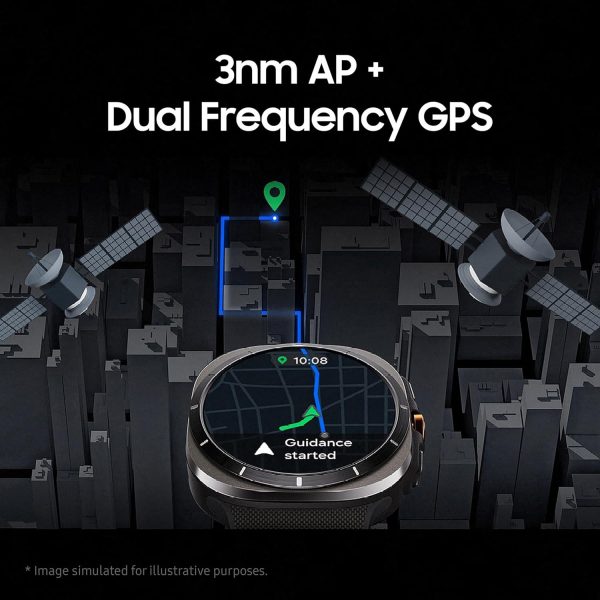 71E0nvD02rL._AC_SL1500_ Samsung Galaxy Watch Ultra 47mm Smart Watch - Titanium Grey - OP - Image 8