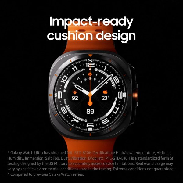 71TpqCLvUBL._AC_SL1500_ Samsung Galaxy Watch Ultra 47mm Smart Watch - Titanium Grey - OP - Image 9