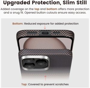 iPhone 16 Pro Max Pitaka Ultra Slim Case  - Sunset - Image 3