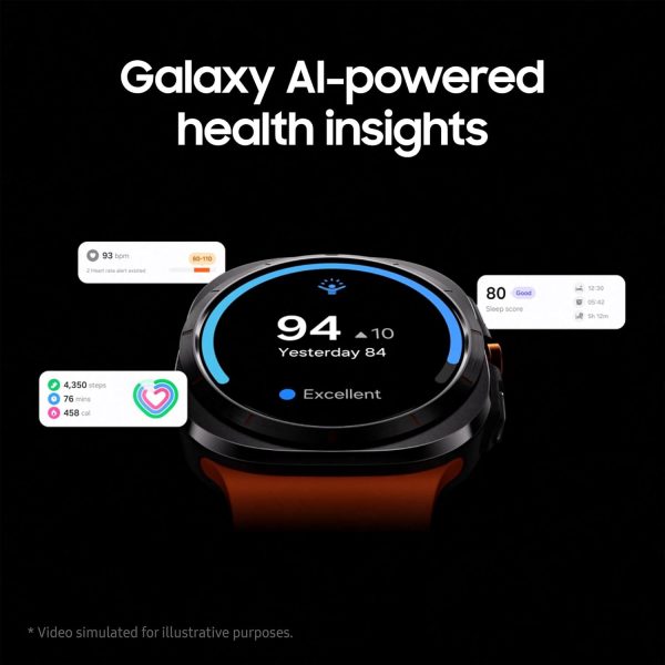 71b4K9OMtzL._AC_SL1500_ Samsung Galaxy Watch Ultra 47mm Smart Watch - Titanium Grey - OP - Image 12